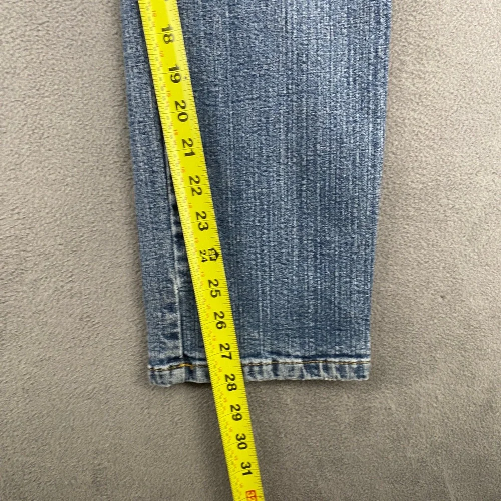 Road Mens Straight Leg Jeans Blue Medium Wash Stretch Denim 30x30